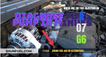 Fuel Injector Location Guide for 07 G6 Models