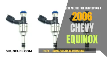 Finding Fuel Injectors in a 2006 Chevy Equinox Engine