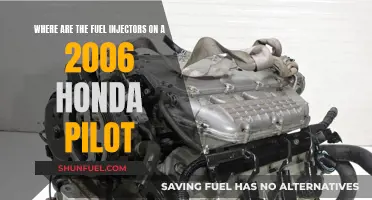 Fuel Injector Location in a 2006 Honda Pilot