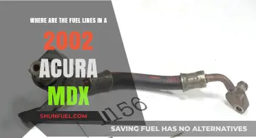 2002 Acura Mdx Fuel Line Location: A Comprehensive Guide