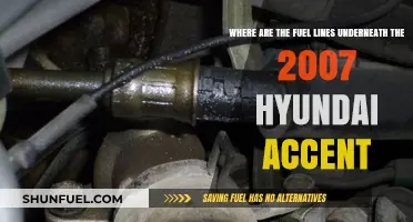 2007 Hyundai Accent Fuel Lines: Location Guide