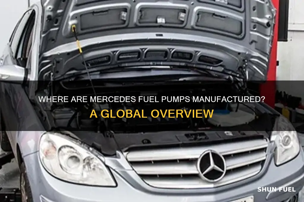 where are the fuel pumps for mercedes made