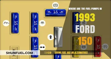 Locating Fuel Pumps in a 1993 Ford F-150: A Guide
