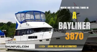 Bayliner 3870 Fuel Tanks: Location and Capacity