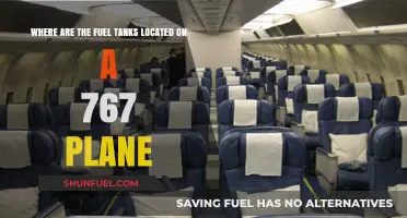 Fuel Tank Locations on a 767 Plane Explained