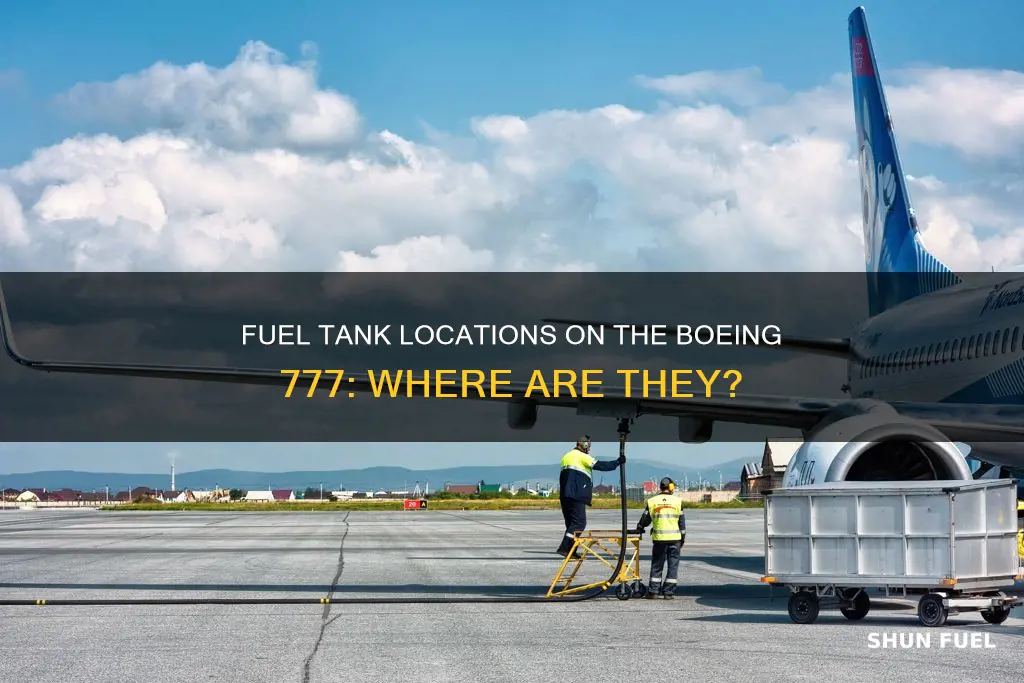 where are the fuel tanks on a 777
