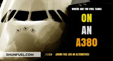 Fuel Tank Locations on the Massive A380 Aircraft