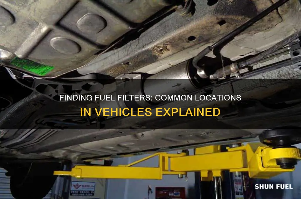 where can fuel filters be located