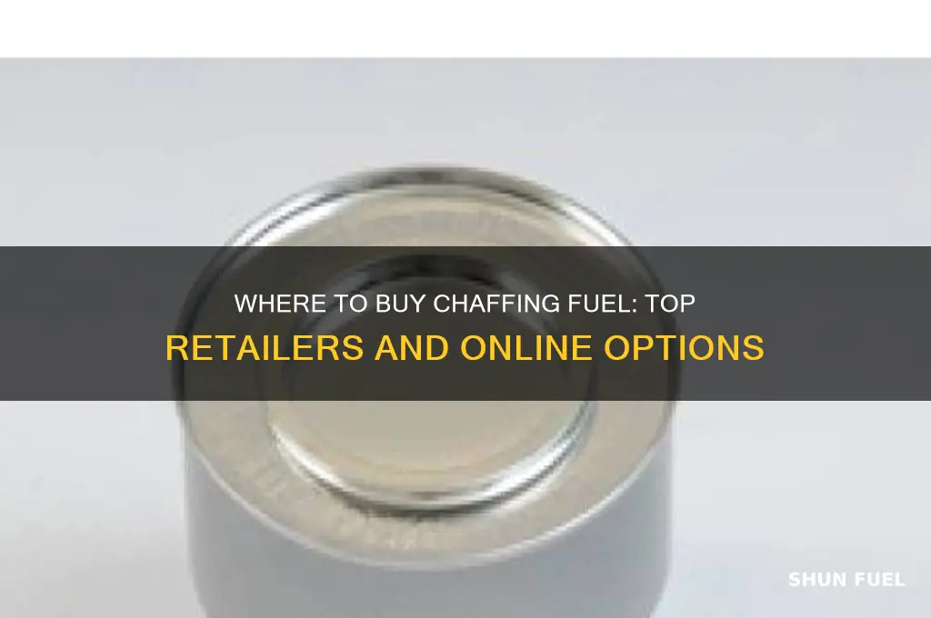 where can i but chaffing fuel