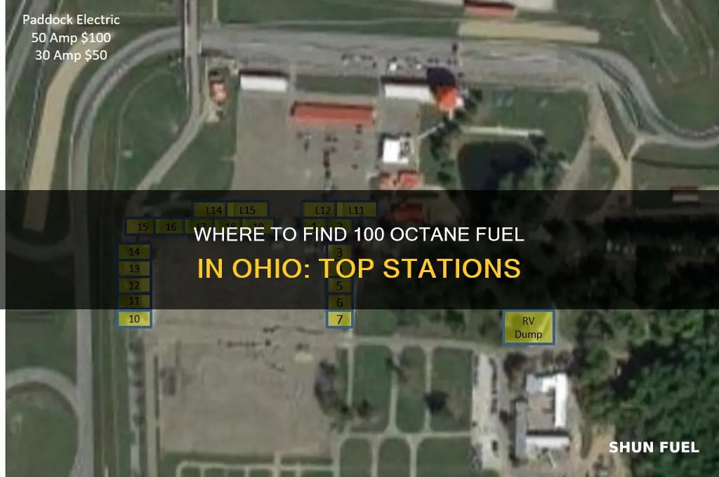 where can i buy 100 octane fuel in ohio
