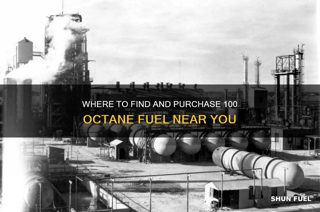 where can i buy 100 octane fuel