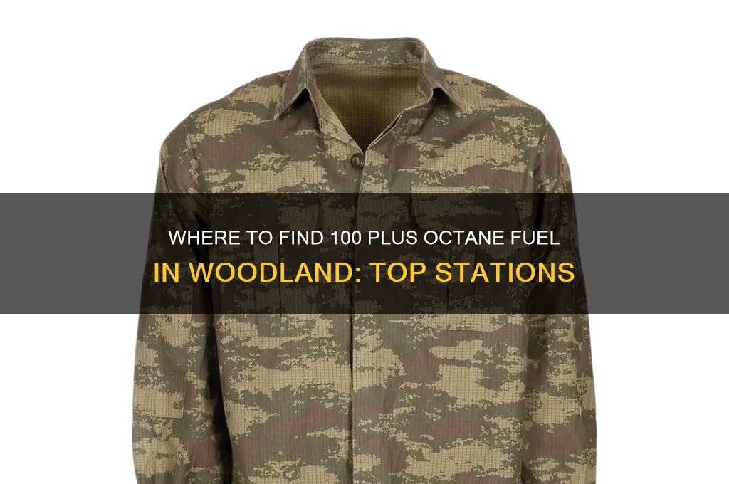 where can i buy 100 plus octane fuel in woodland