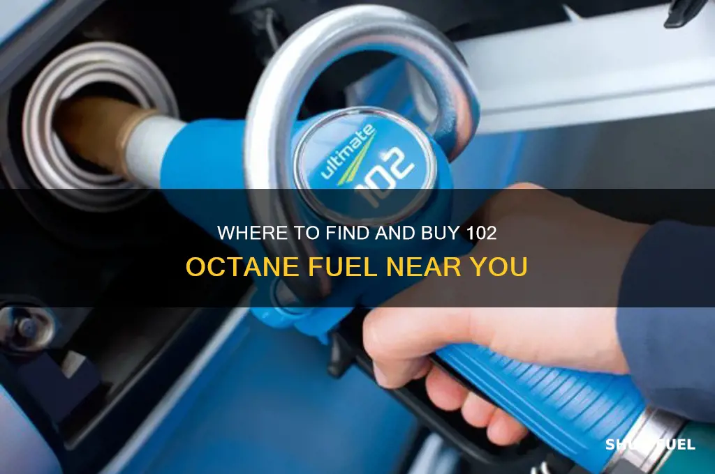 where can i buy 102 octane fuel