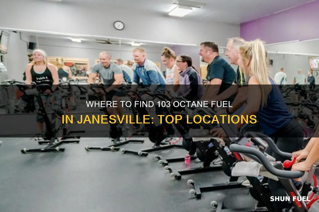 where can i buy 103 octane fuel in janesville
