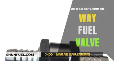 Where to Buy a 10mm One-Way Fuel Valve: Top Retailers