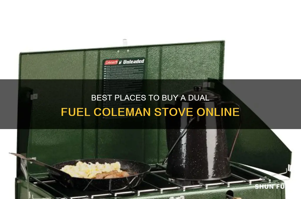 where can i buy a dual fuel coleman stove