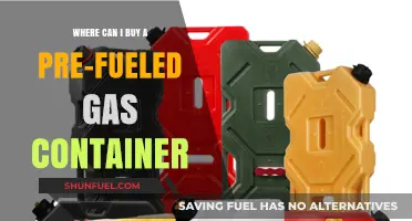 Where to Buy Pre-Fueled Gas Containers: Top Retailers and Options