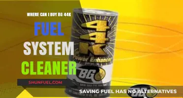 Where to Buy BG 44K Fuel System Cleaner: Top Retailers