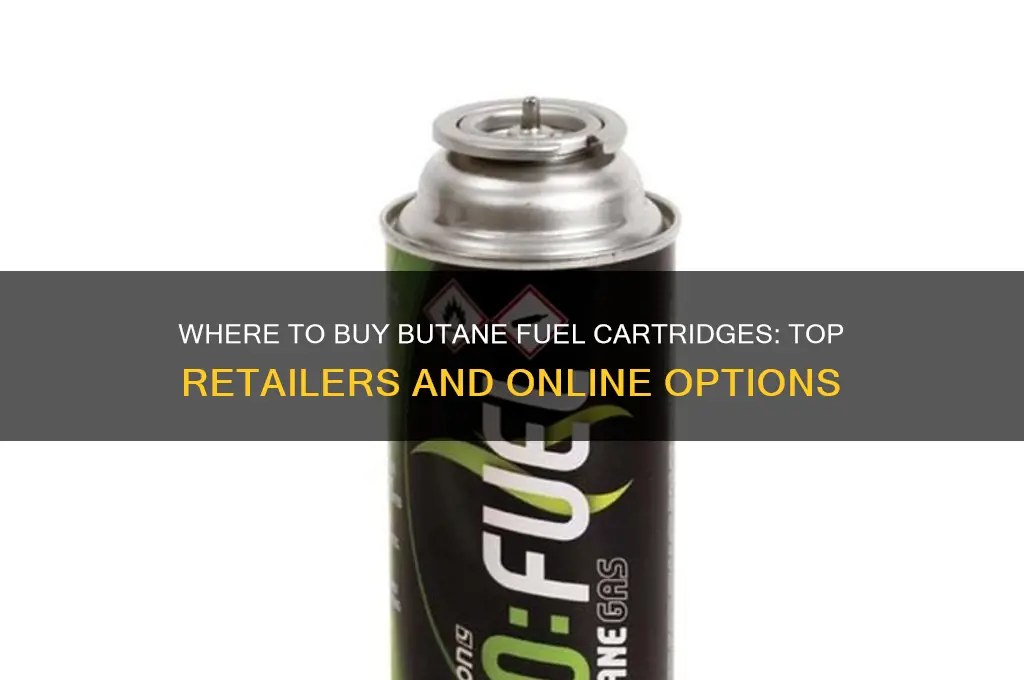 where can i buy butane fuel cartridge