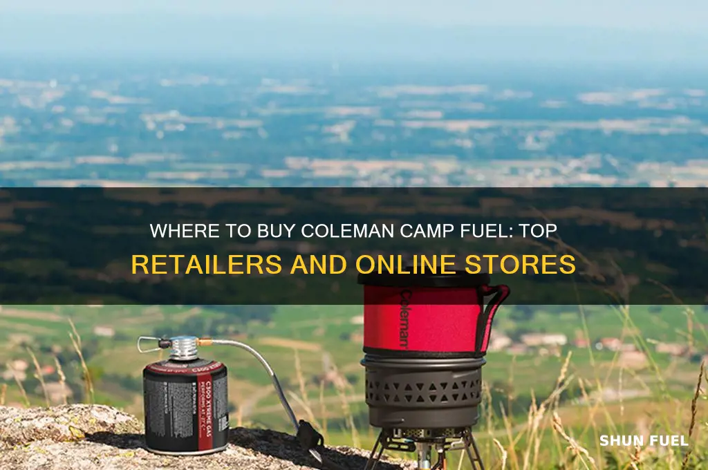 where can i buy coleman camp fuel