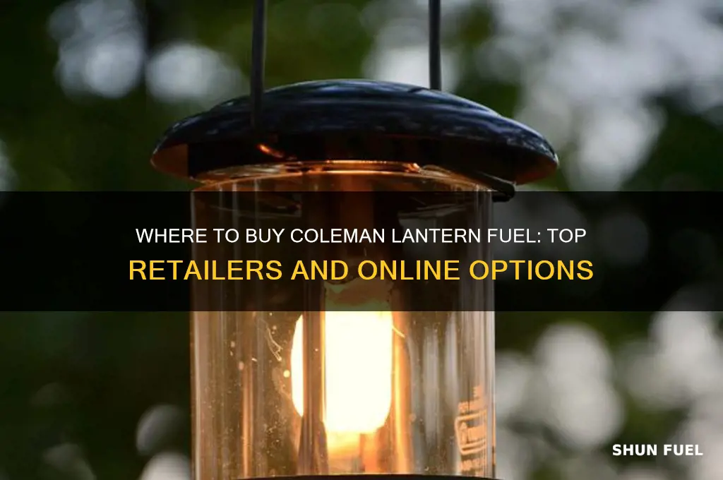 where can i buy coleman lantern fuel