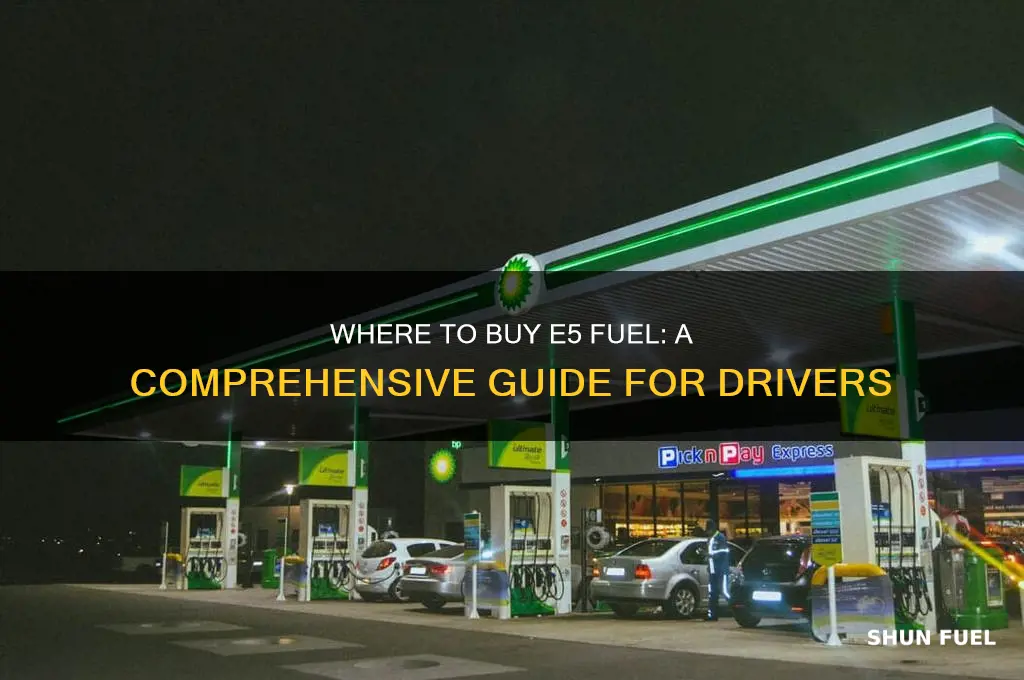 where can i buy e5 fuel