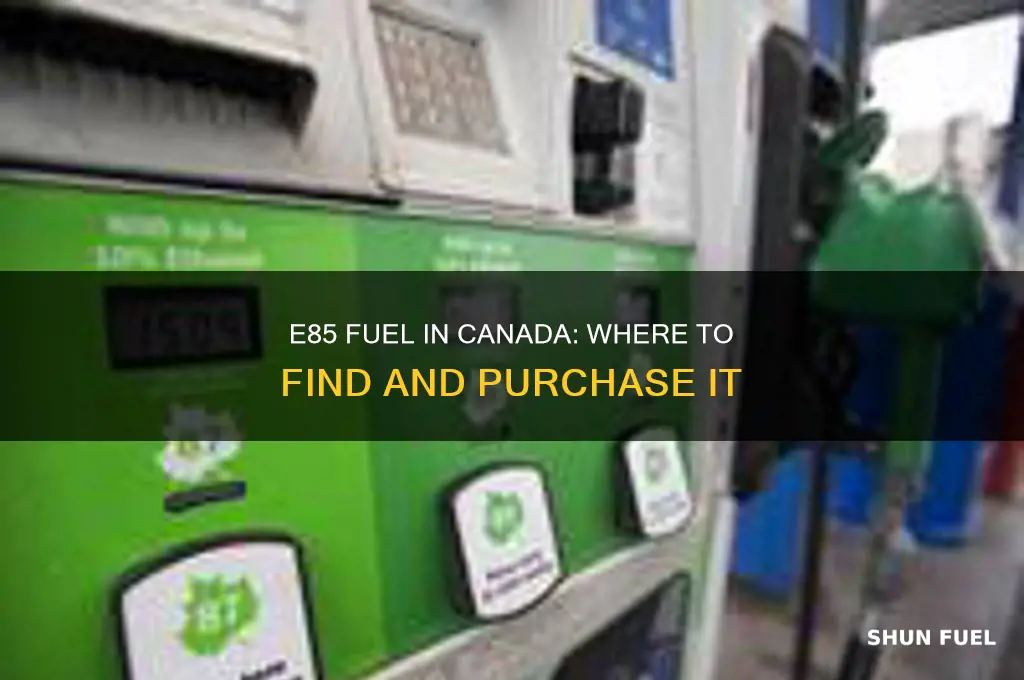 where can i buy e85 fuel in canada