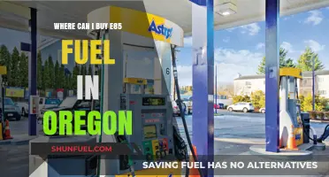 Oregon's E85 Fuel Stations: Where to Find and Buy E85