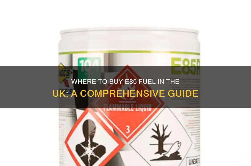 where can i buy e85 fuel uk