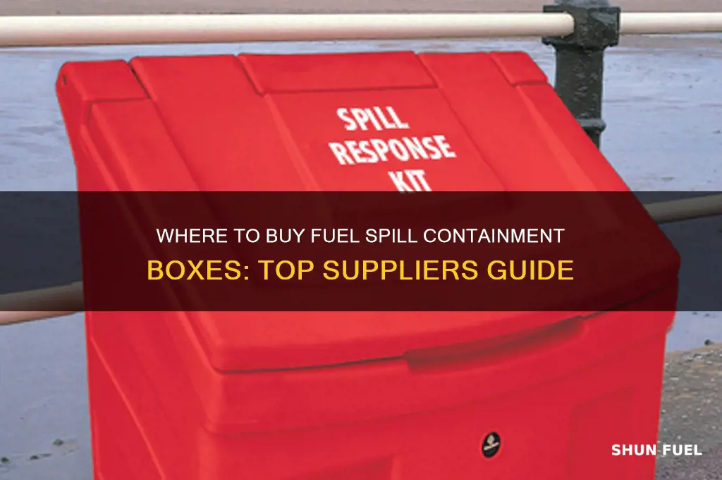 where can i buy fuel spill containment box