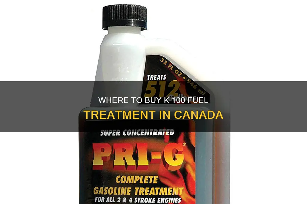 where can i buy k 100 fuel treatment in canada