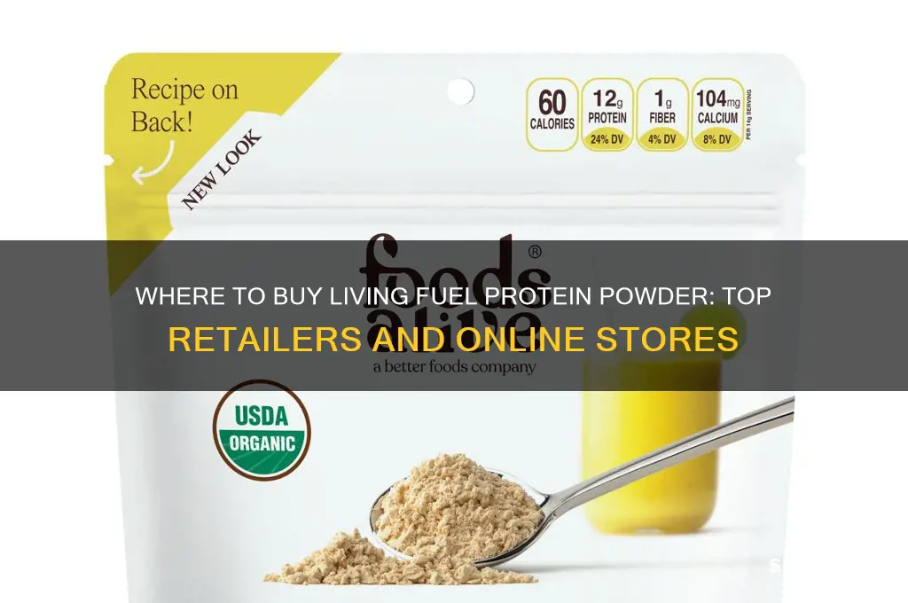 where can i buy living fuel protein powder