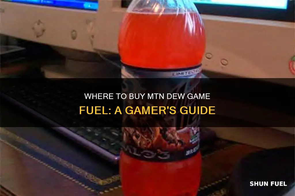 where can i buy mtn dew game fuel