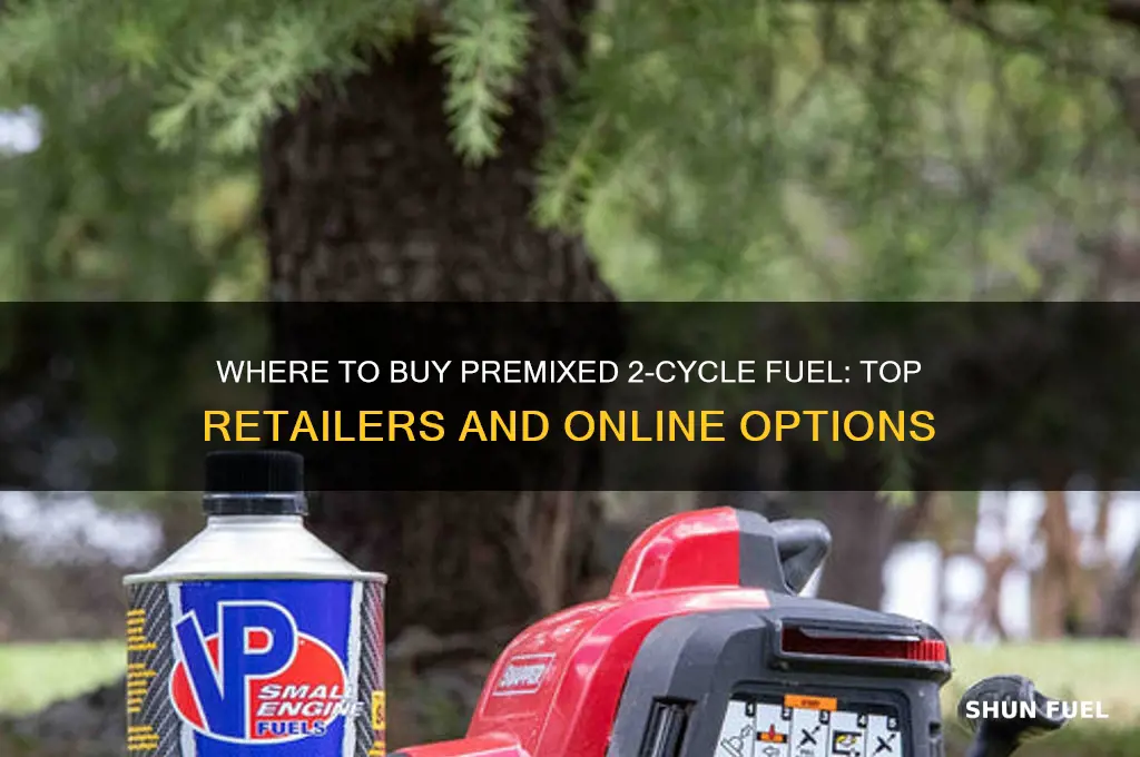 where can i buy premixed 2cycle fuel