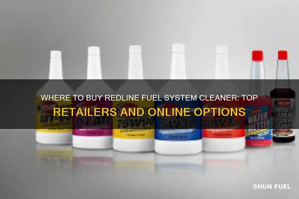 where can i buy redline fuel system cleaner