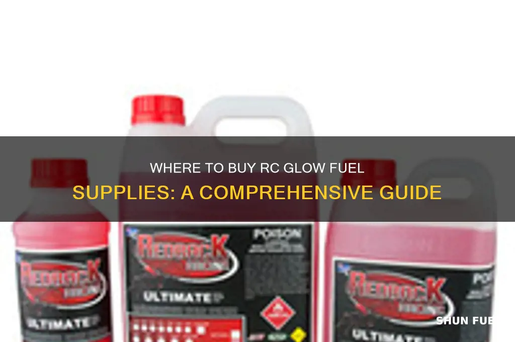 where can i buy things to make rc gloew fuel
