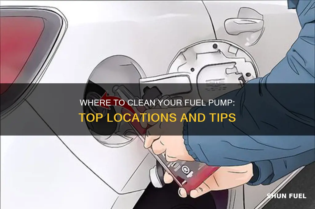 where can i clean my fuel pump