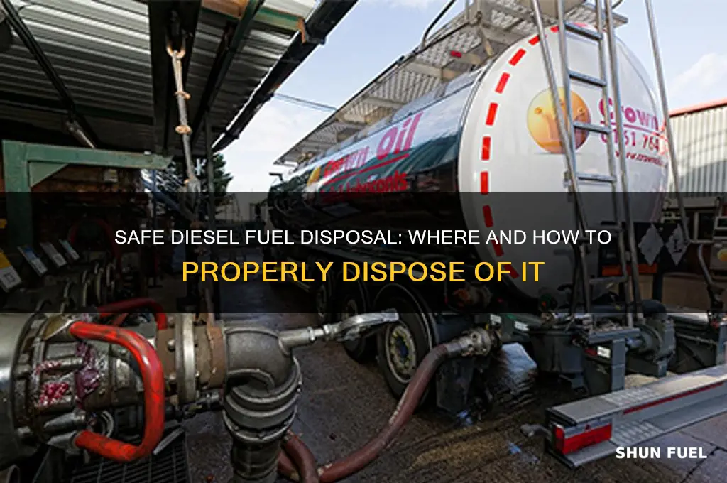 where can i dispose of diesel fuel