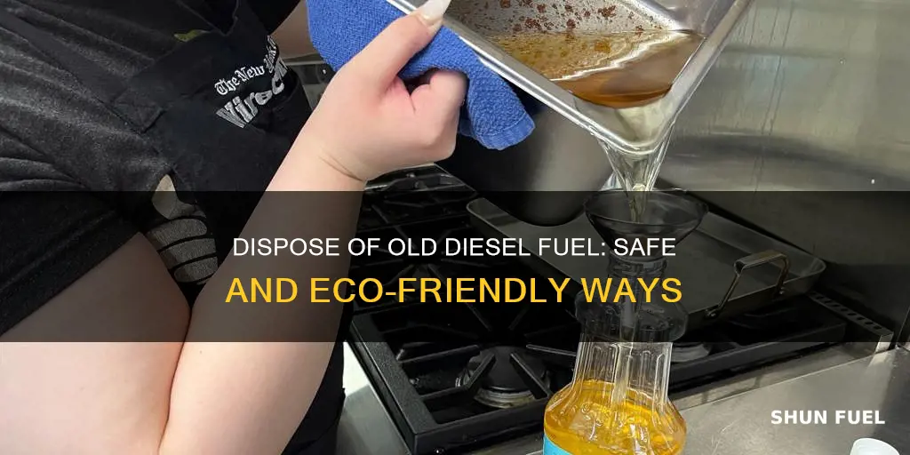 where can i dispose of old diesel fuel