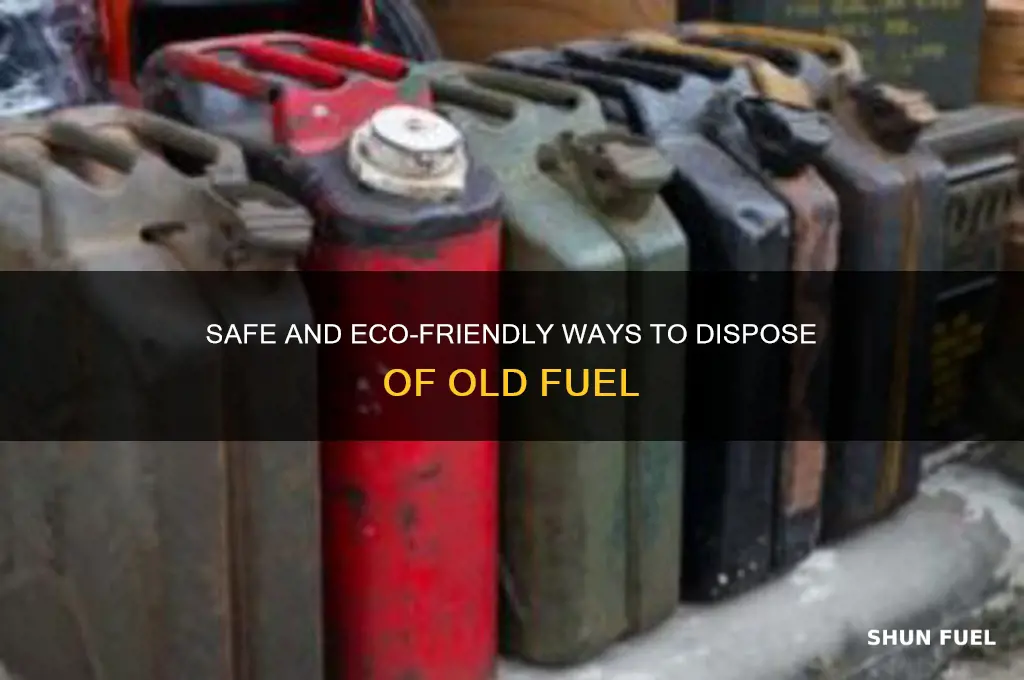 where can i dispose of old fuel
