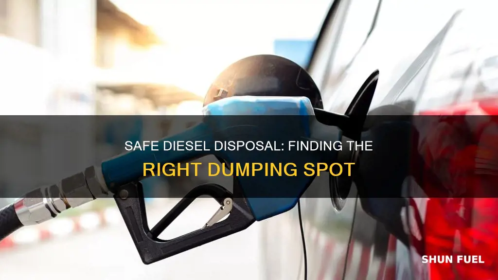 where can i dump diesel fuel