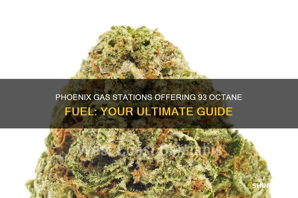 where can i find 93 octane fuel in phoenix