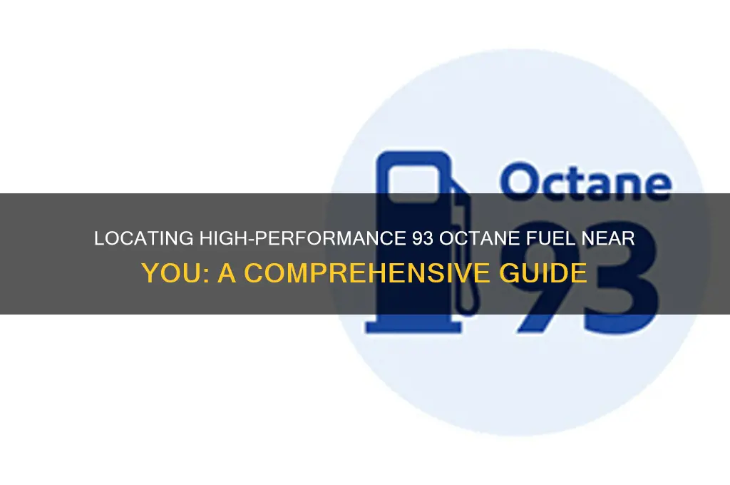 where can i find 93 octane fuel