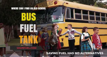 Finding Vintage School Bus Fuel Tanks