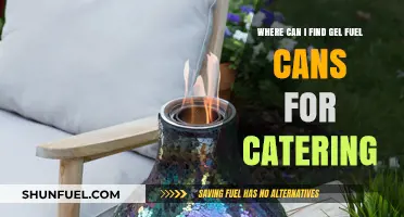 Where to Buy Gel Fuel Cans for Catering Events