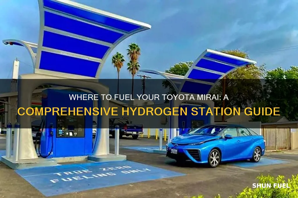 where can i fuel my toyota mirai