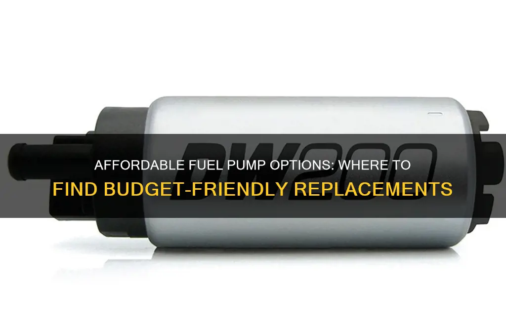 where can i get a cheap fuel pump