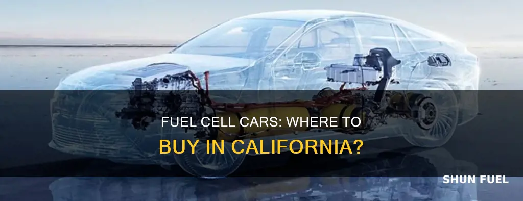 where can i get a fuel cell car in ca