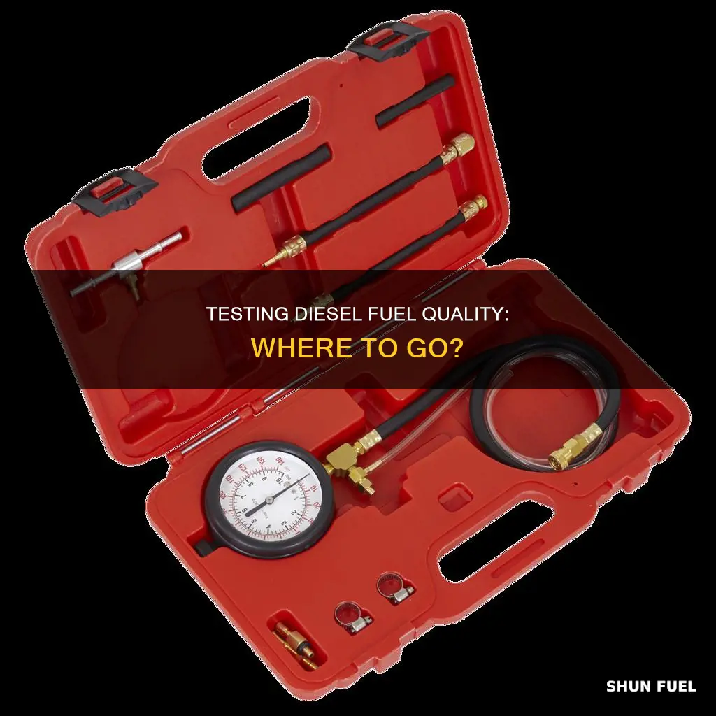 where can i get diesel fuel tested