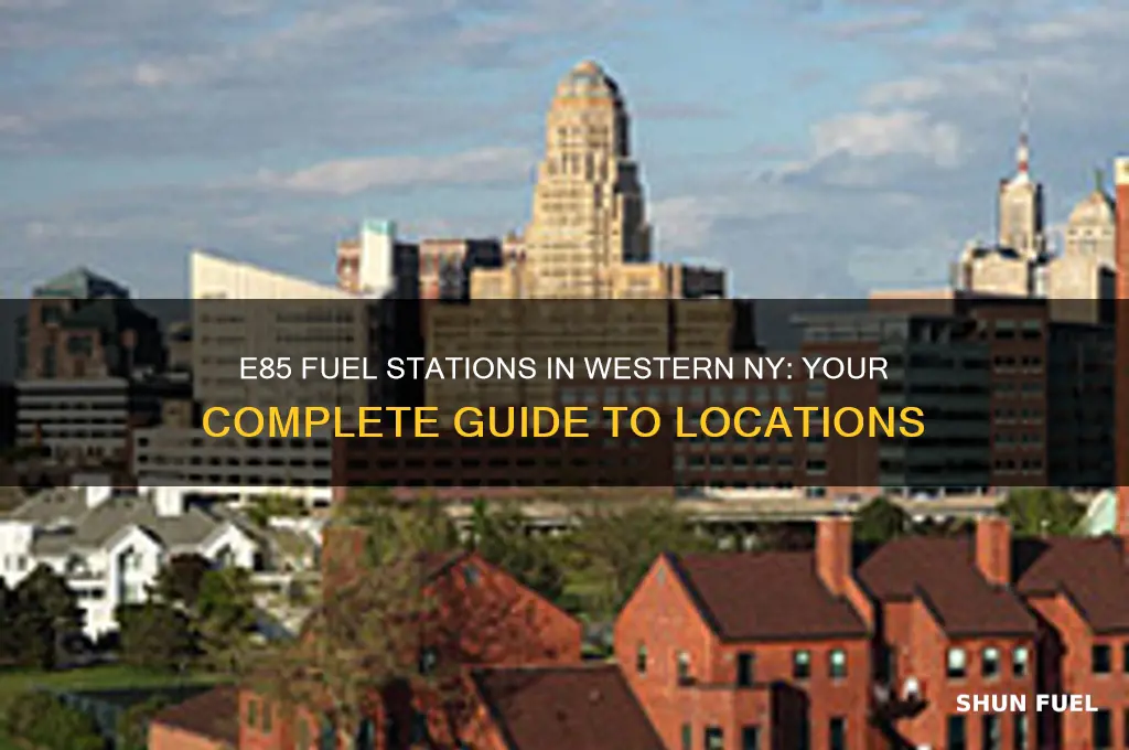 where can i get e85 fuel in western ny